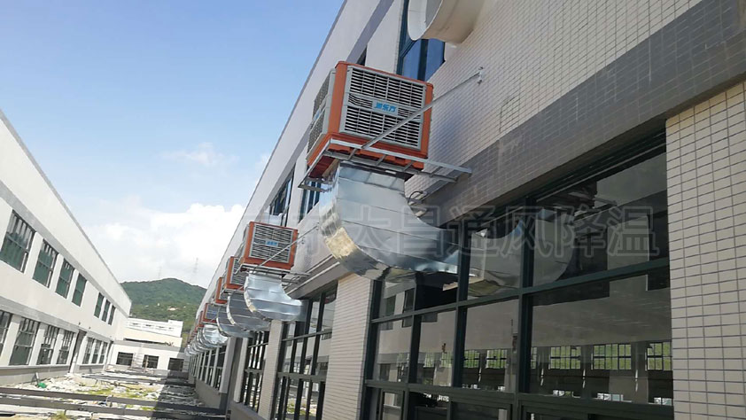 車(chē)間降溫都配置安裝節(jié)能環(huán)?？照{(diào)，降溫效果好到爆
